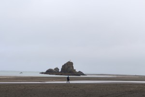 A walk on the Black Sand