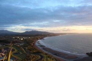 Coastline from the cone