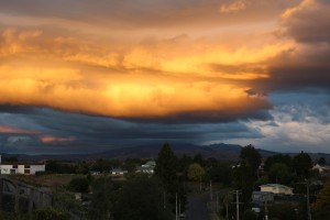 Fiery Clouds at Ti Kuiti