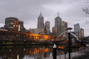 Dusk from Southbank