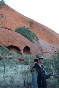 Ranger on the Mala Walk