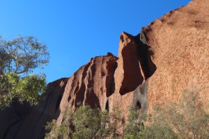 Steep Rock Face of Uleru