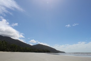 On the beach of the cape