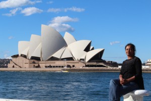 Our first views of the Opera house