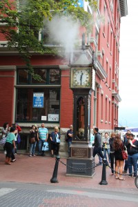 Gas Town Steam Clock