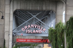 Entrance to Graville Island