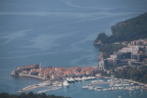 Budva from above