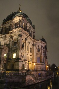 Night near the Cathedral