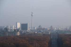 View back east towards Mitte