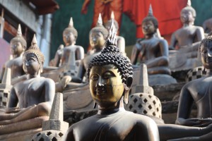 Statues in the temple