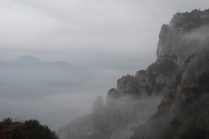 Going up to Montserrat