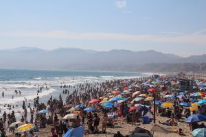 Busy Beach @ Santa Monica