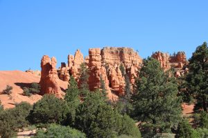 Near the Red Canyon Visitor Centre