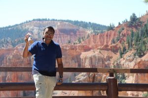 At the end of Bryce National Park