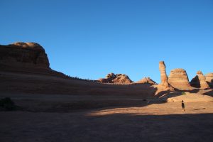 The Climb to Delicate Arch