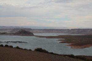 Overlooking Lake Powel